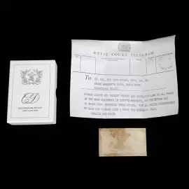 A piece of cake from the wedding of Prince Charles and Princess Diana