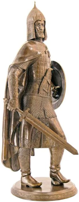 Bronze sculpture "Russian Prince"