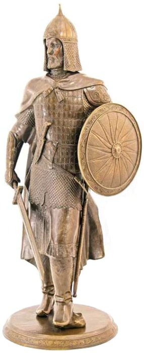 Bronze sculpture "Russian Prince"
