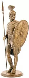 Скульптура бронзовая "Римский воин"