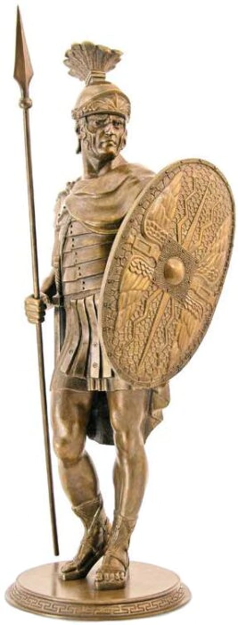 Bronze sculpture "Roman Warrior"