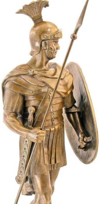 Bronze sculpture "Roman Warrior"