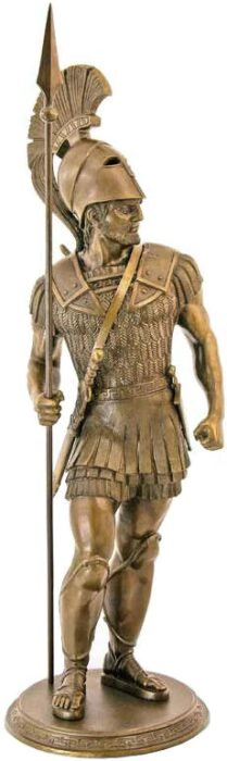 Bronze sculpture "Spartan Warrior"