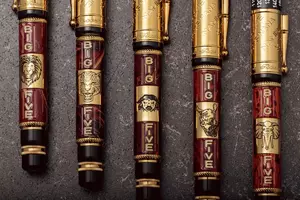 Набор перьевых ручек "Большая африканская пятерка (BIG FIVE)"