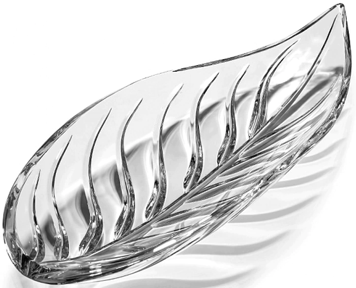 Vase for table setting made of crystal "Autumn"