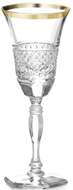 A set for strong drinks made of Peterhof crystal for 6 people