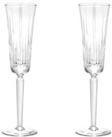 Set of crystal wine glasses "Breeze" for 2 persons