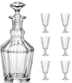 Maltsovsky crystal spirits set for 6 persons