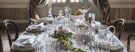 Maltsovsky crystal spirits set for 6 persons