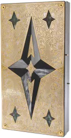 Нарды из мрамора и змеевика "Звезда" Златоуст