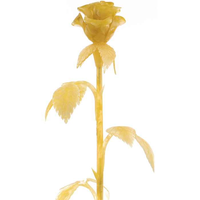 Amber flower "Rose" large