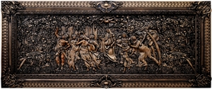 Linden panel "Botticelli's Spring"