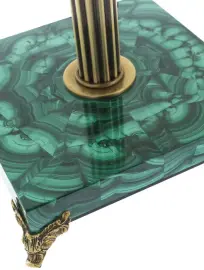 Лампа настольная из малахита "Кремлёвская" Лампа настольная из малахита "Кремлёвская"