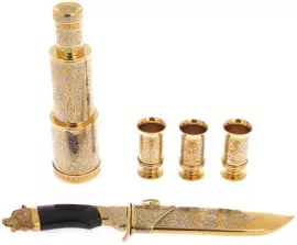 Hunting set "Spyglass" Zlatoust