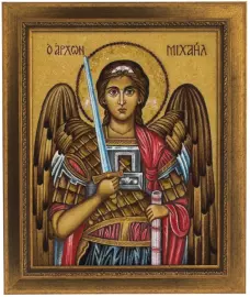 Amber icon "Archangel Michael"