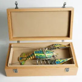 Сувенир из серебра "Знак зодиака - Рак"