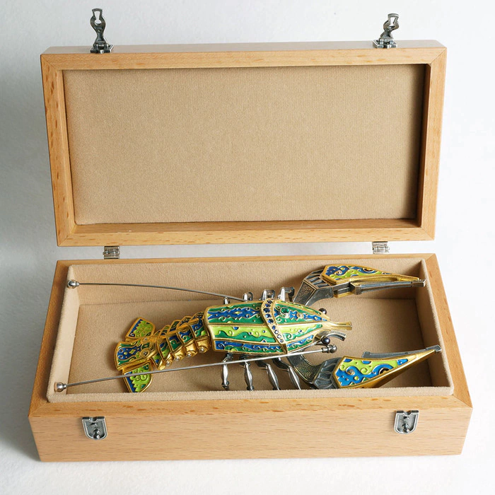 Souvenir made of silver - zodiac sign "Cancer"