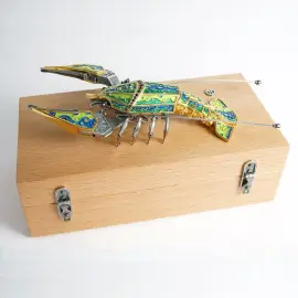 Сувенир из серебра "Знак зодиака - Рак"