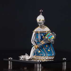 Souvenir made of silver - zodiac sign "Aquarius"