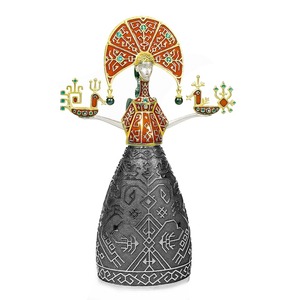 Сувенир из серебра - знак зодиака "Дева"
