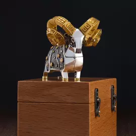 Сувенир из серебра "Знак зодиака - Овен"