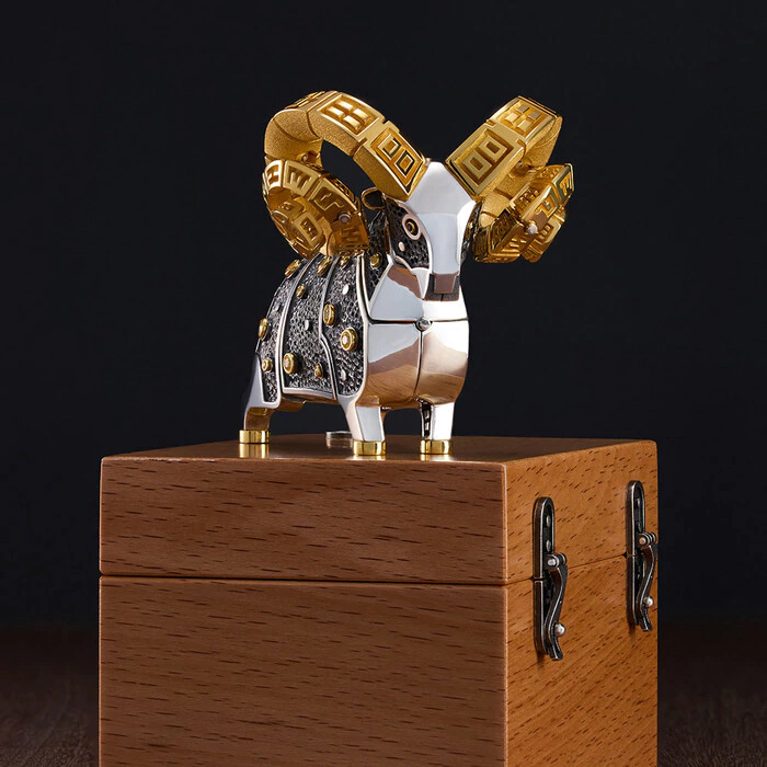 Souvenir made of silver - zodiac sign "Aries"