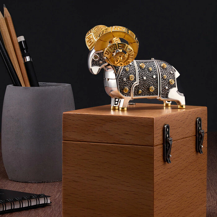 Souvenir made of silver - zodiac sign "Aries"