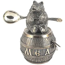 Бочонок для меда "Медведь"