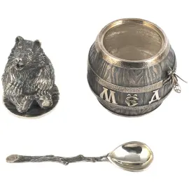 Бочонок для меда "Медведь"