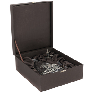 Хрустальный водочный набор "Царские трофеи" на 2 персоны