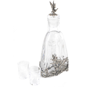 Хрустальный водочный набор "Царские трофеи" на 2 персоны
