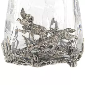 Хрустальный водочный набор "Царские трофеи" на 2 персоны