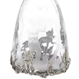 Хрустальный водочный набор "Царские трофеи" на 2 персоны