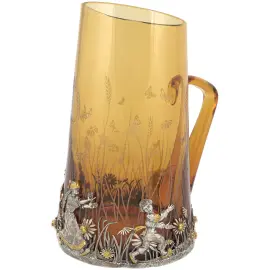 Кувшин со стаканами для воды "Ромашка"