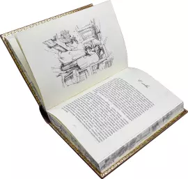 Книги подарочные в кожаном переплете "Антон Павлович Чехов. Избранное"