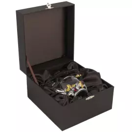 Чашка с блюдцем и ложкой "Земляника"