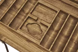 Кейс из ясеня на 500 фишек для покера