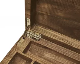 Кейс из ясеня на 500 фишек для покера