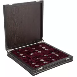 Silver checkers "The Battle of Borodino"