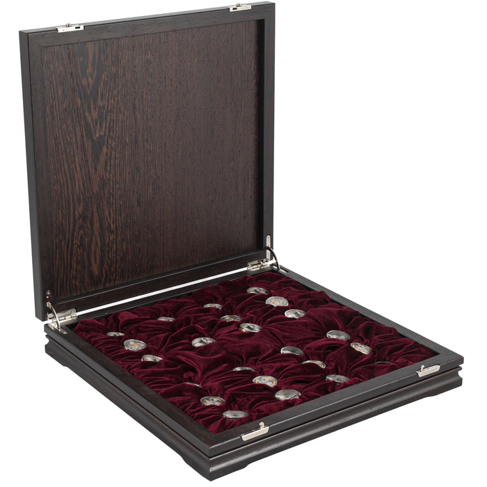 Silver checkers "The Battle of Borodino"