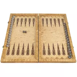 Нарды серебряные "Куликовская битва"