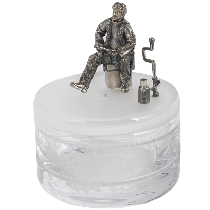 Caviar bowl "Ice fishing"