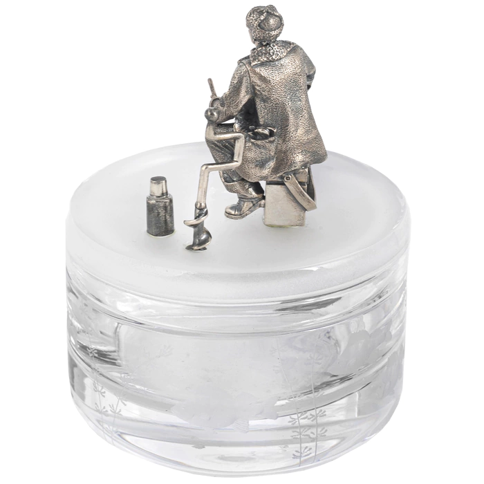 Caviar bowl "Ice fishing"