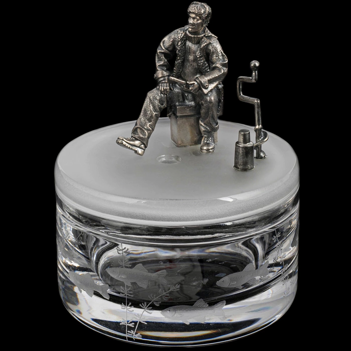Caviar bowl "Ice fishing"