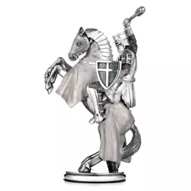 Шахматы из хрусталя и серебра "Ледовое побоище"