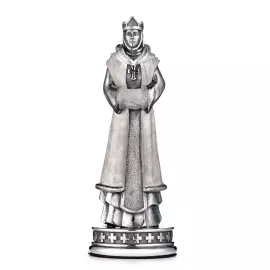 Шахматы из хрусталя и серебра "Ледовое побоище"