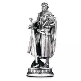 Шахматы из хрусталя и серебра "Ледовое побоище"