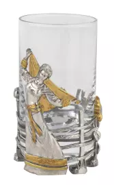 Набор для водки из серебра "Разгуляй"