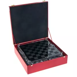 Шахматы из хрусталя "Грация"