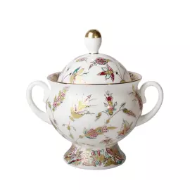 Кофейный сервиз "Классический-2" с рисунком "Золотые ветви" на 6 персон, 20 предметов